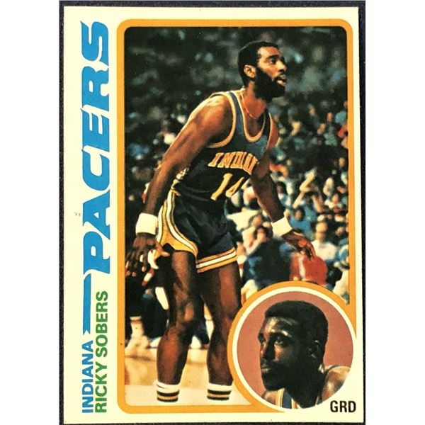 1978-79 TOPPS NBA BASKETBALL RICKY SOBERS