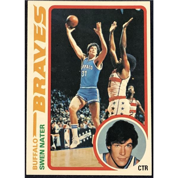 1978-79 TOPPS NBA BASKETBALL SWEN NATER