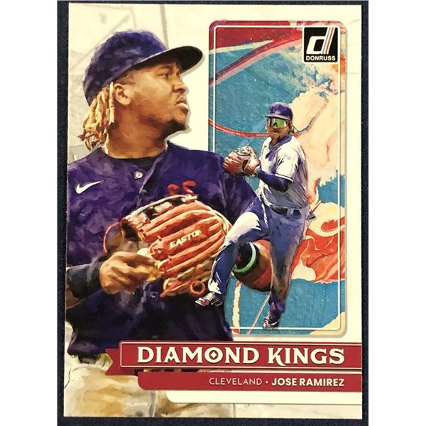2022 DONRUSS DIAMOND KINGS JOSE RAMIREZ