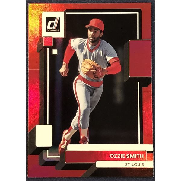 2022 DONRUSS RETRO RED OZZIE SMITH (HOF)
