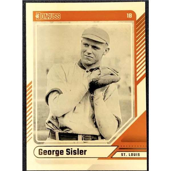 2024 DONRUSS GEORGE SISLER (HOF)