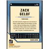 Image 2 : 2024 DONRUSS YELLOW SPLASH ZACK GELOF ROOKIE CARD