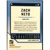 Image 2 : 2024 DONRUSS ZACH NETO ROOKIE CARD