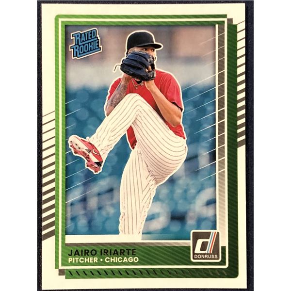 2025 DONRUSS BASEBALL JAIRO IRIARTE ROOKIE CARD