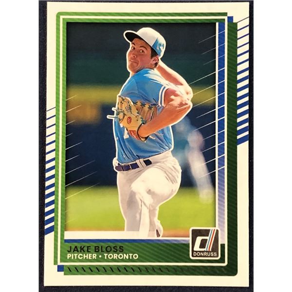 2025 DONRUSS BASEBALL JAKE BLOSS ROOKIE CARD
