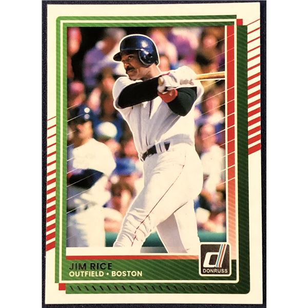 2025 DONRUSS BASEBALL JIM RICE (HOF)