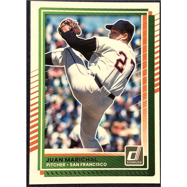 2025 DONRUSS BASEBALL JUAN MARICHAL (HOF)