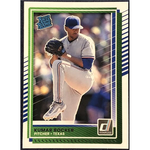 2025 DONRUSS BASEBALL KUMAR ROCKER ROOKIE CARD