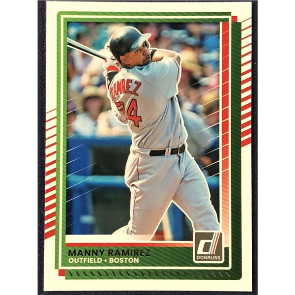 2025 DONRUSS BASEBALL MANNY RAMIREZ (HOF)