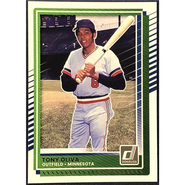 2025 DONRUSS BASEBALL TONY OLIVA (HOF)