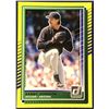 Image 1 : 2025 DONRUSS BASEBALL YELLOW FLASH RANDY JOHNSON (HOF)