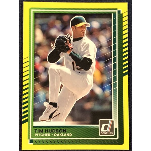 2025 DONRUSS BASEBALL YELLOW FLASH TIM HUDSON