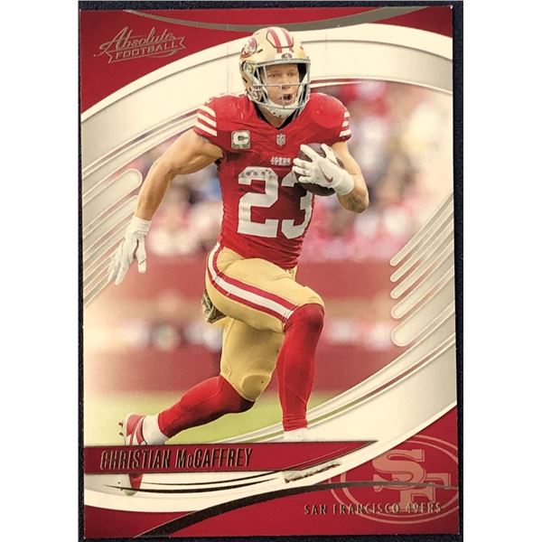 2025 ABSOLUTE FOOTBALL CHRISTIAN McCAFFREY
