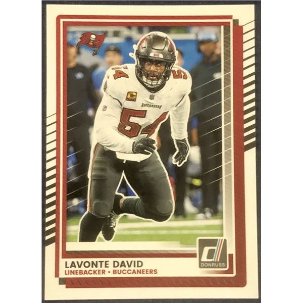 2025 DONRUSS LAVONTE DAVID