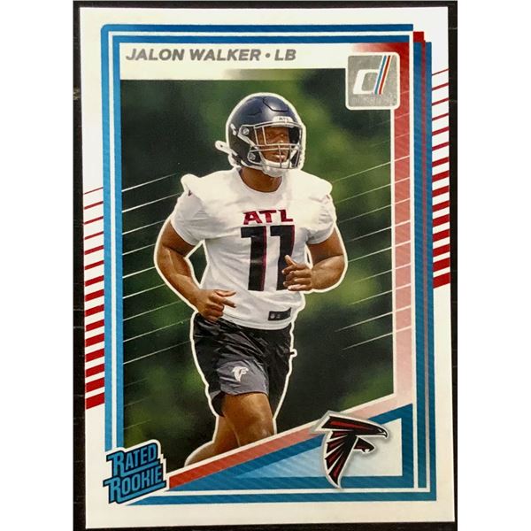 2025 DONRUSS RATED ROOKIE JALON WALKER