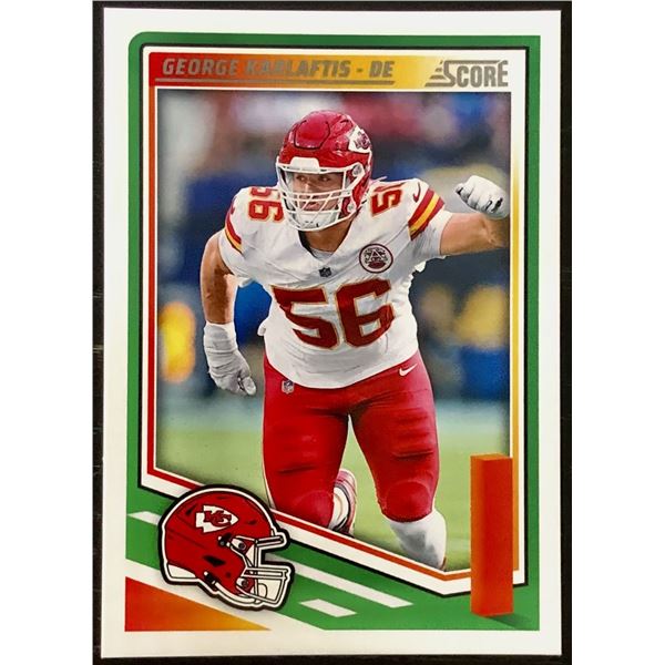 2025 PANINI SCORE GEORGE KARLAFTIS