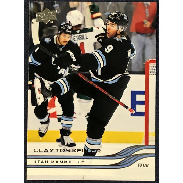 2025-26 UPPER DECK NHL CLAYTON KELLER