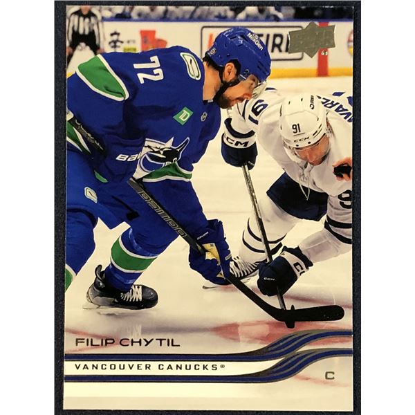 2025-26 UPPER DECK NHL FILIP CHYTIL