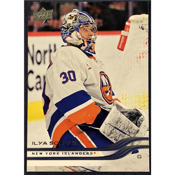 2025-26 UPPER DECK NHL ILYA SOROKIN