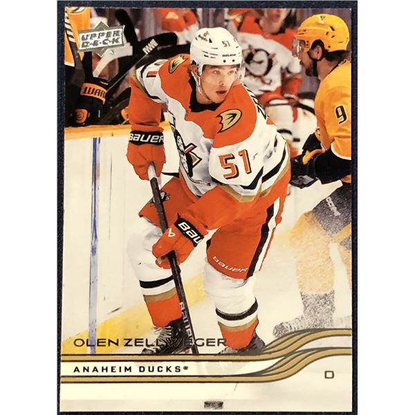 2025-26 UPPER DECK NHL OLEN ZELLWEGER
