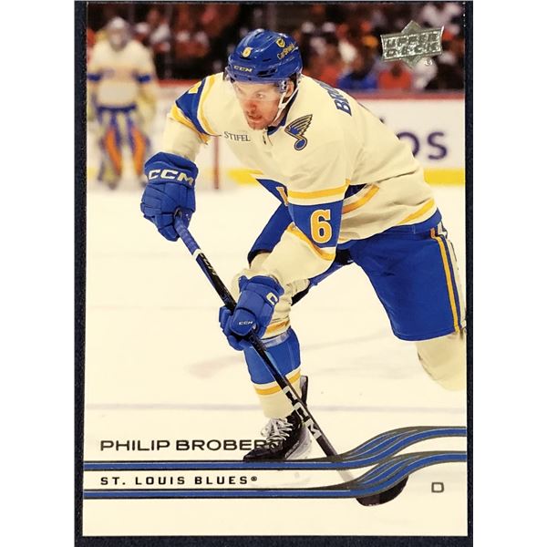 2025-26 UPPER DECK NHL PHILIP BROBERG