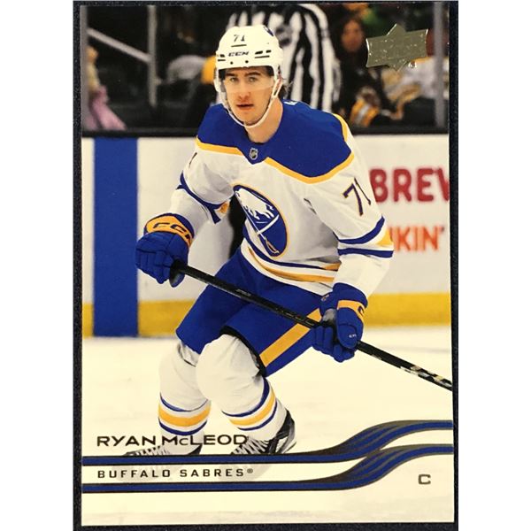 2025-26 UPPER DECK NHL RYAN McLEOD