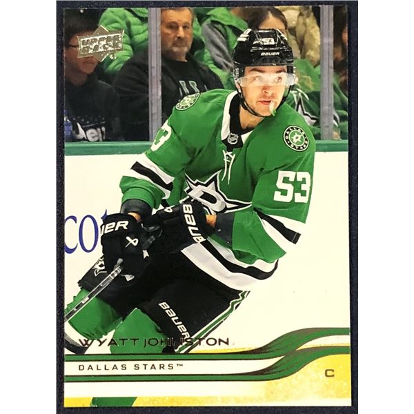 2025-26 UPPER DECK NHL WYATT JOHNSTON