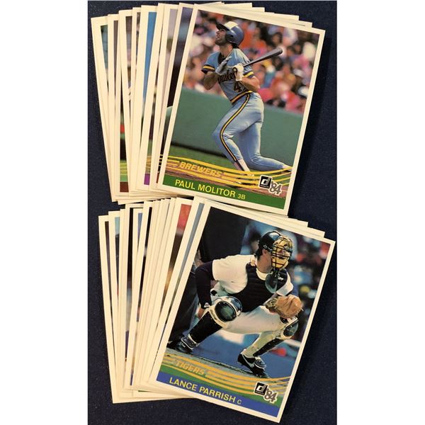 1984 DONRUSS BASEBALL COLLECTION (25)