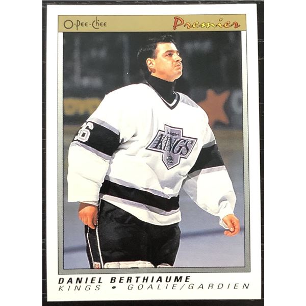 1990-91 O-PEE-CHEE PREMIER NHL DANIEL BERTHIAUME