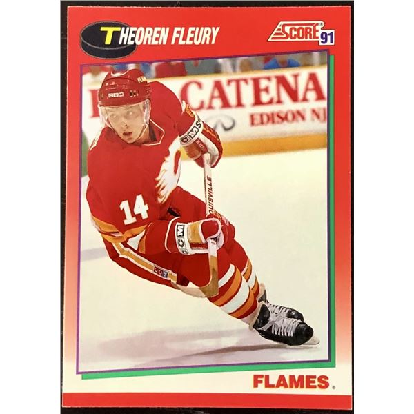 1991-92 SCORE THEOREN FLEURY
