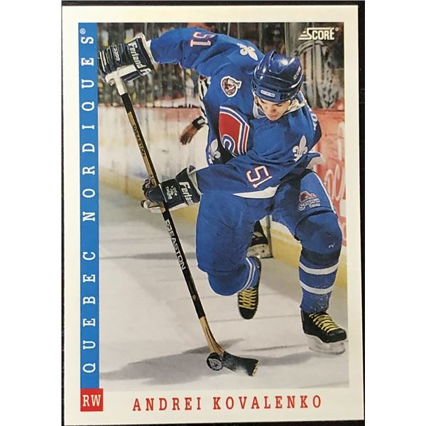 1993-94 SCORE ANDREI KOVALENKO ROOKIE CARD