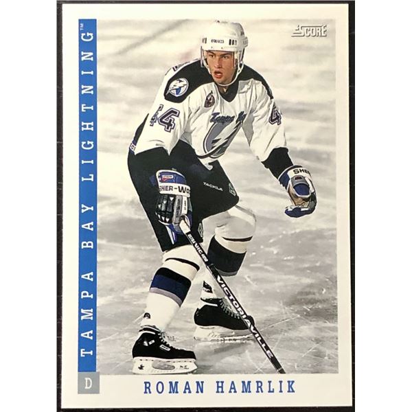 1993-94 SCORE ROMAN HAMRLIK ROOKIE CARD