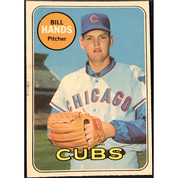 1969 O-PEE-CHEE BASEBALL BILL HANDS