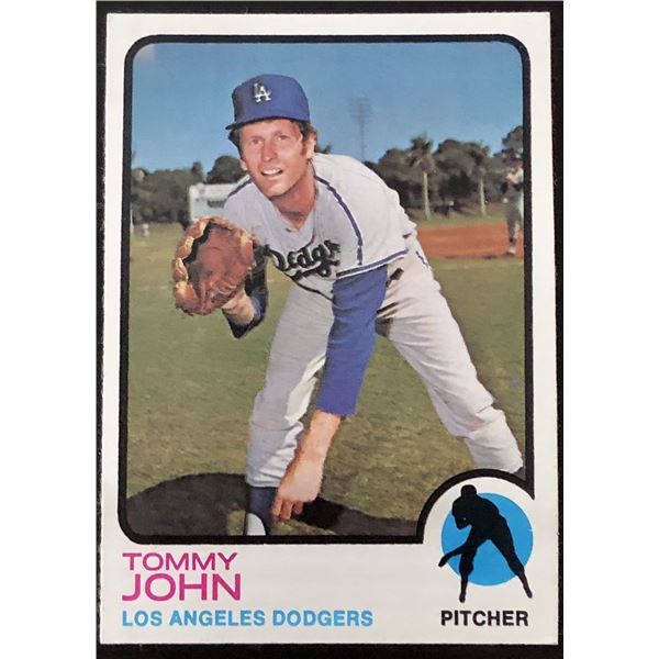 1973 TOPPS TOMMY JOHN