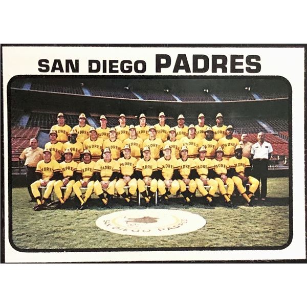 1973 TOPPS SAN DIEGO PADRES