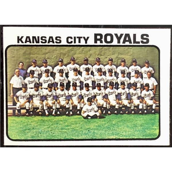 1973 TOPPS KANSAS CITY ROYALS
