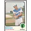 Image 1 : 1973 TOPPS DUSTY BAKER