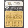 Image 2 : 1973 TOPPS DON STANHOUSE ROOKIE CARD