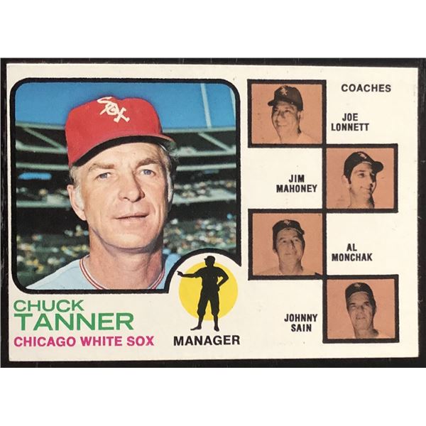 1973 TOPPS CHUCK TANNER
