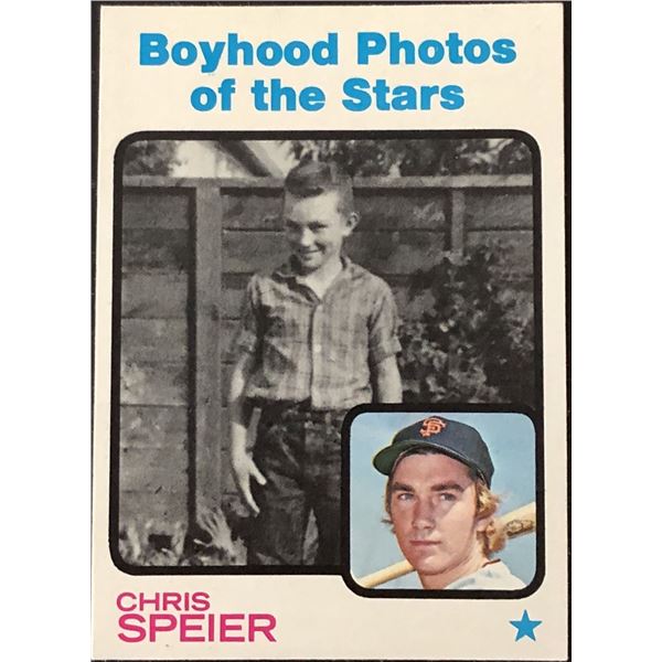 1973 TOPPS CHRIS SPEIER
