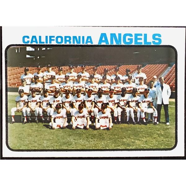 1973 TOPPS CALIFORNIA ANGELS