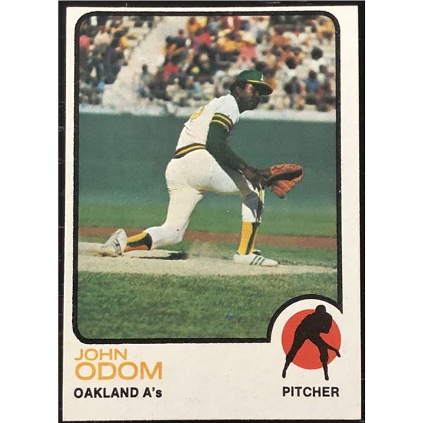 1973 TOPPS BLUE MOON ODOM