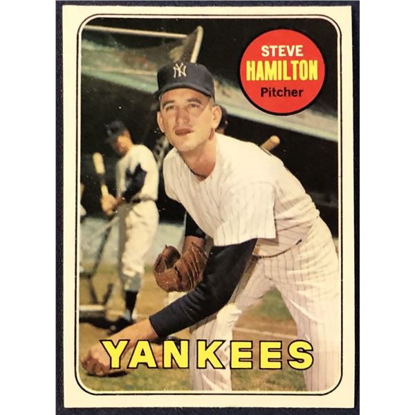 1969 O-PEE-CHEE BASEBALL STEVE HAMILTON