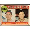 Image 1 : 1969 O-PEE-CHEE BASEBALL MERV RETTENMUND ROOKIE CARD