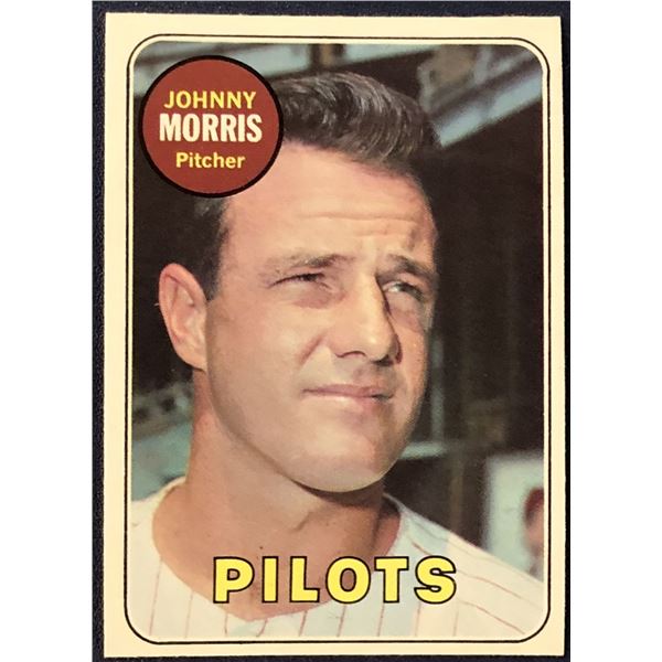 1969 O-PEE-CHEE BASEBALL JOHNNY MORRIS