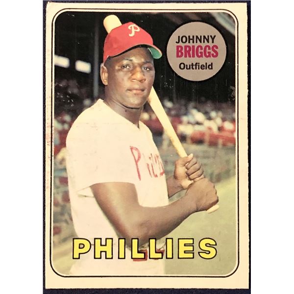 1969 O-PEE-CHEE BASEBALL JOHNNY BRIGGS