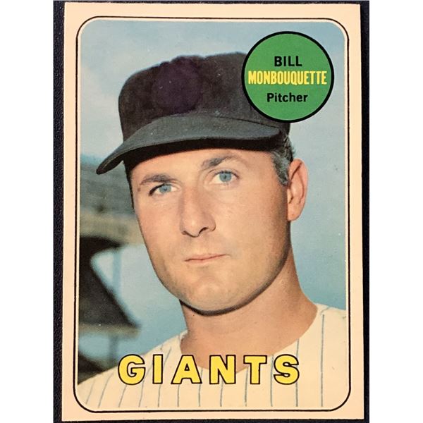 1969 O-PEE-CHEE BASEBALL BILL MONBOUQUETTE