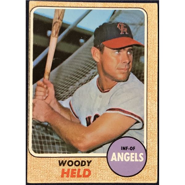 1968 TOPPS BASEBALL WOODY HELD