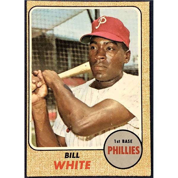 1968 O-PEE-CHEE BASEBALL BILL WHITE