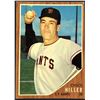 Image 1 : 1962 TOPPS CHUCK HILLER ROOKIE CARD